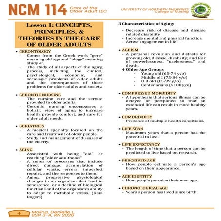 INTRODUCTION TO GERONTOLOGICAL NURSING | PPTX