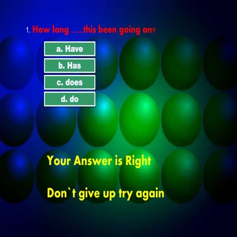 Multiple choice test nina | PPTX