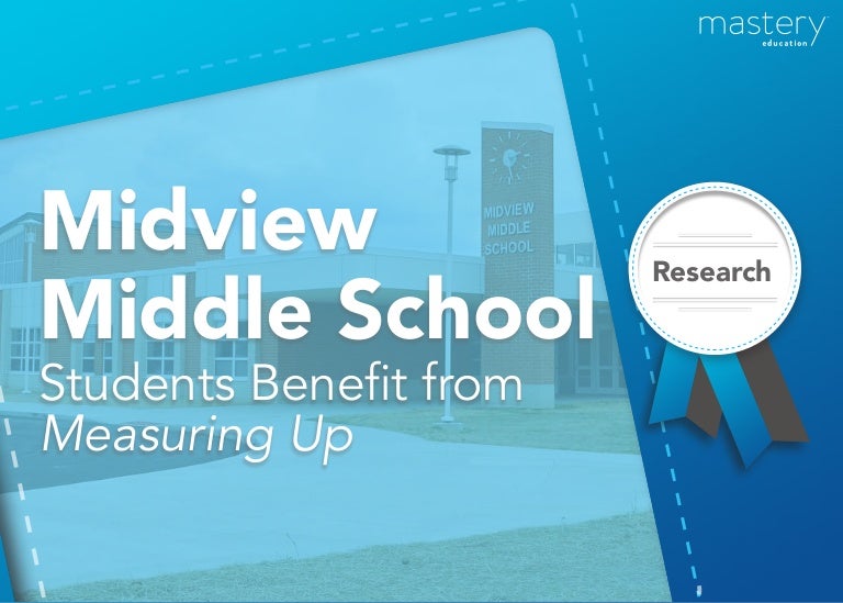 Midview Middle School Students Benefit from Measuring Up
