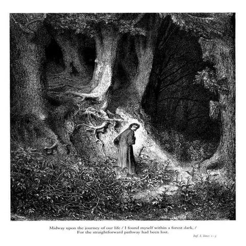 The Vivid Imagination of Dante Meets the Vivid Drawing of Gustave Dore