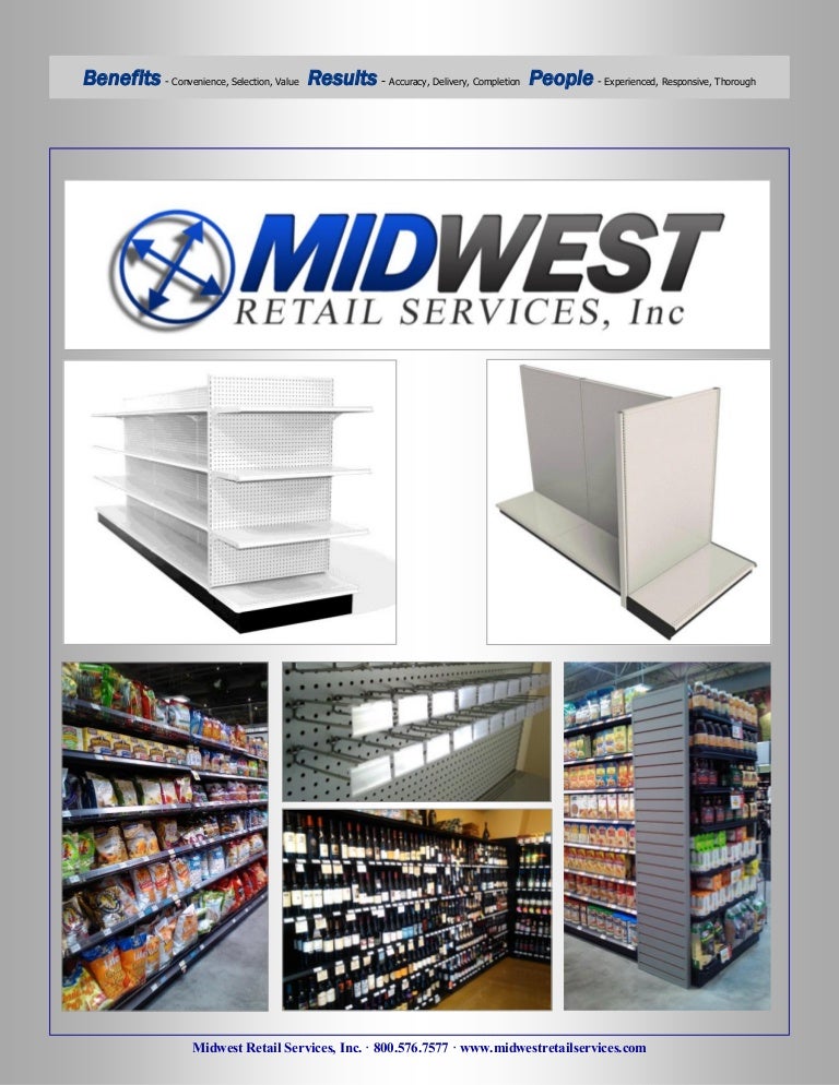 Midwest Retail Services Multibrand Distributor Gondolas Cabinest Bask