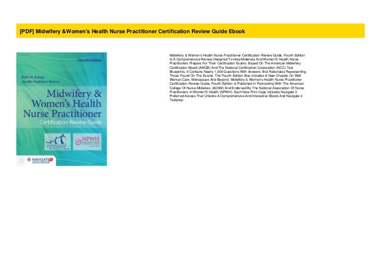 [PDF] Midwifery & Women's Health Nurse Practitioner Certification Rev…