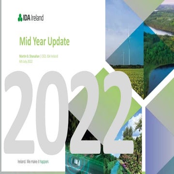 IDA Ireland Mid Year Review Slides 2022