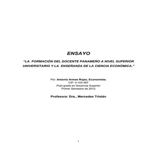 Mi ensayo  final  final