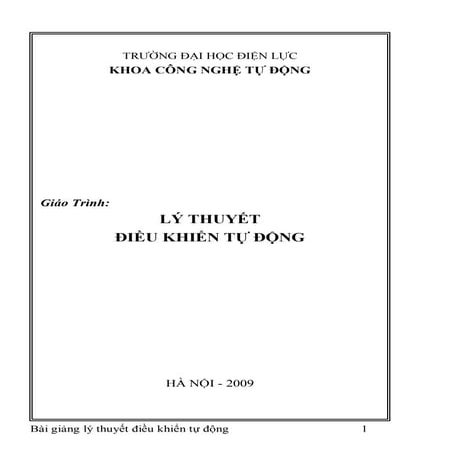 Comprehensive Introduction to Automatic Control Systems and Linear ...