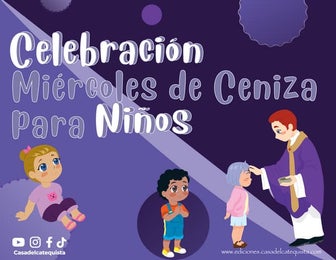 folleto guía para el miércoles de ceniza 2024