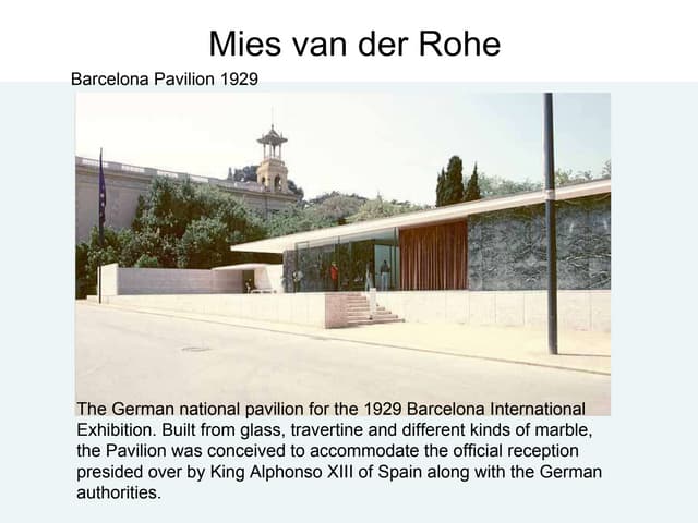Mies Van Der Rohe
