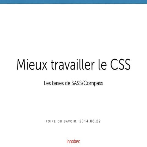 Sass Compass Css Installer Comprendre Apprendre – TYAQZG