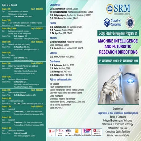 Atal data science fdp invite | PDF