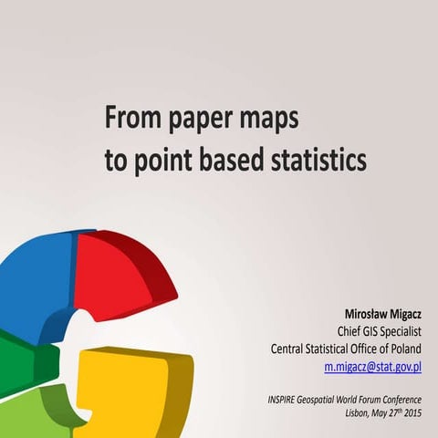 From paper maps to point based statistics