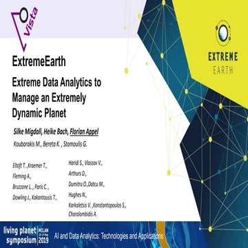 LPS19 ExtremeEarth Project