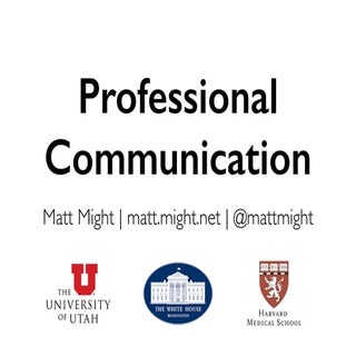 Professional Communication