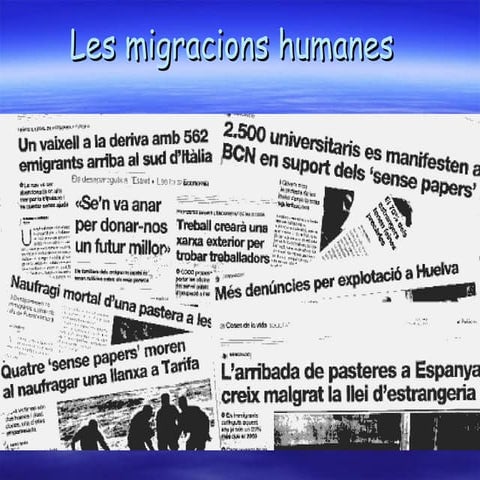 Migracions humanes
