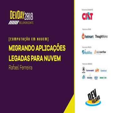 Migrando Aplicações Legadas para Nuvem