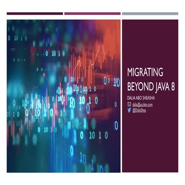 Migrating Beyond Java 8