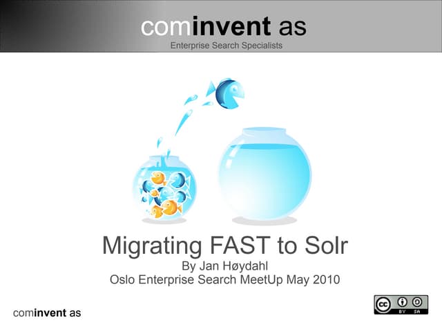 Oslo Enterprise MeetUp May 12th 2010 - Jan Høydahl