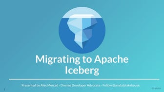 Data Engineer's Lunch #83: Strategies for Migration to Apache Iceberg
