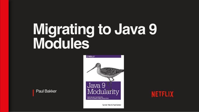 Migrating to java 9 modules | PPT