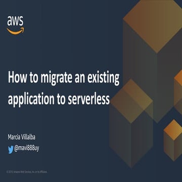 2020-04-02 DevConf - How to migrate an existing application to serverless