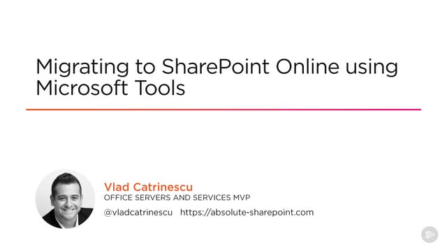 Migrating to share point online using microsoft tools