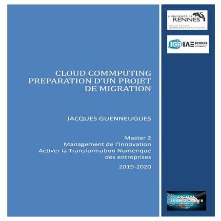 Migration vers le Cloud public