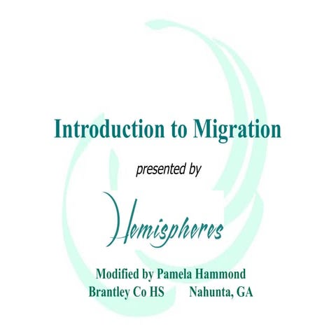 Migration As A Theme In AP World History