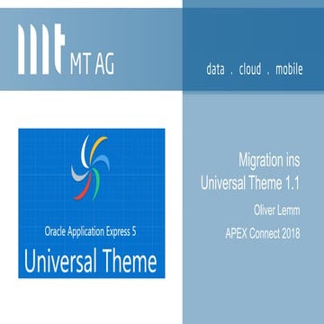 Migration ins Universal Theme 1.1