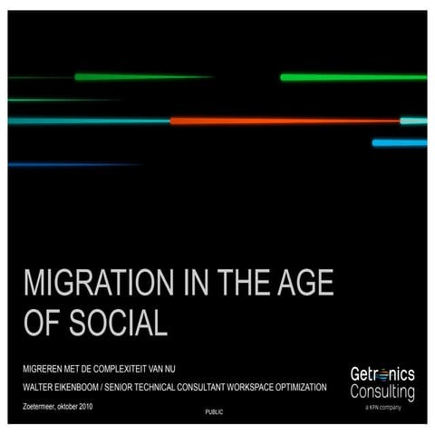 Migration In The Age Of Social