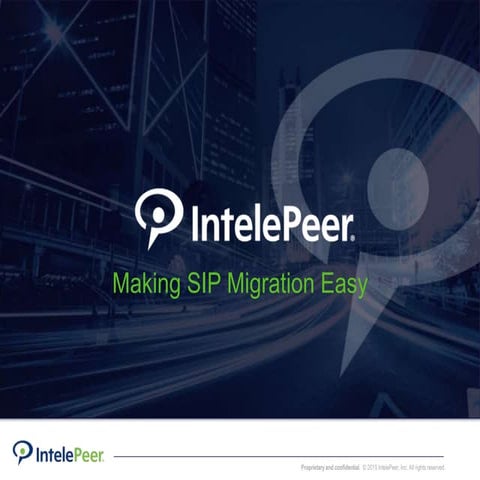 Making SIP Migration Easy