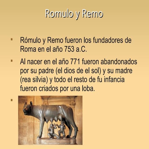 PERSONAJES ROMANOS