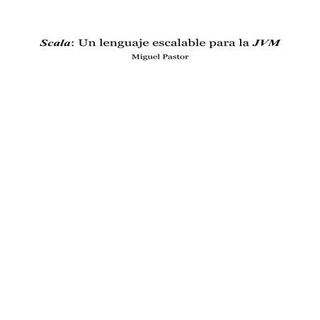 Scala Overview