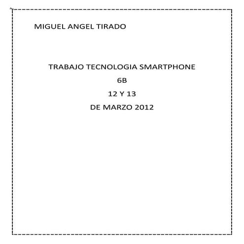 Miguel angel tirado 6 b