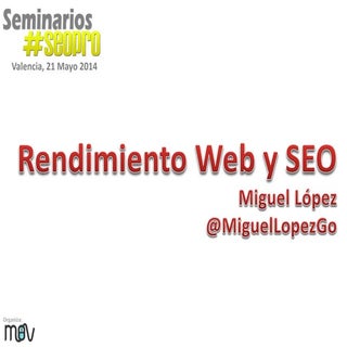 Rendimiento Web WPO para SEO