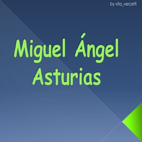 Miguel Angel Asturias