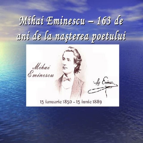 Mihai eminescu