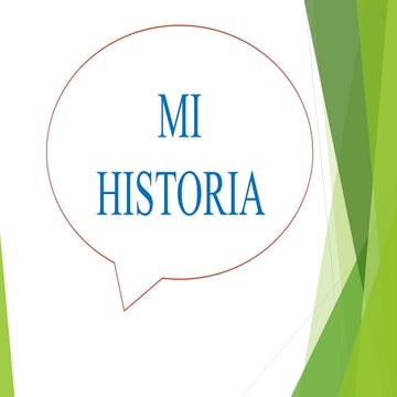 Mi historia