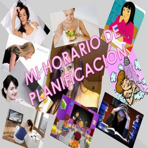 Mi horario de planificación