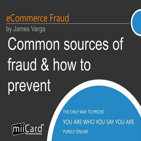 Managing Payment and Fraud - Ecommerce Masterclass