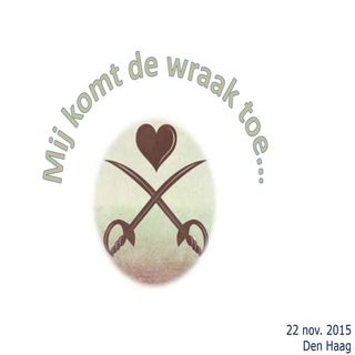 Mij komt de wraak toe