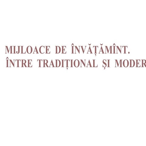 Mijloace de invatamint