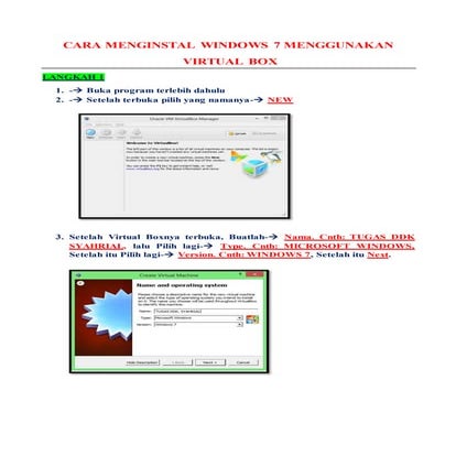 Tutorial Virtual Box