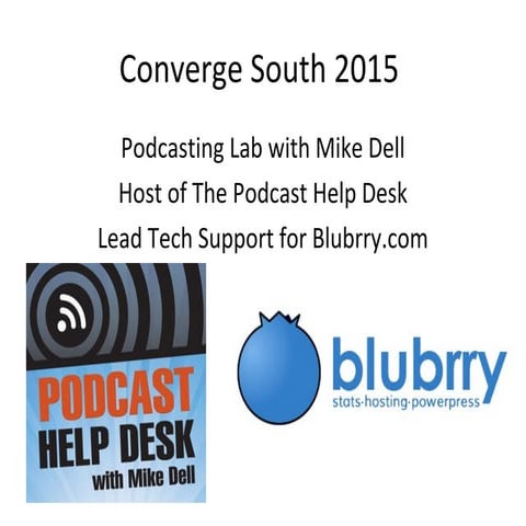 How to Start a Podcast with Mike Dell