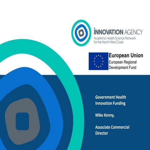 Mike Kenny  - Health Sector Business Opportunities Breakfast Sept 2017