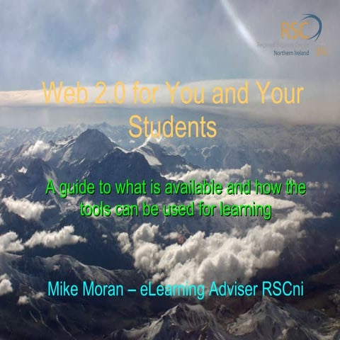 Web 2.0 for You and Your Students Mike moran
