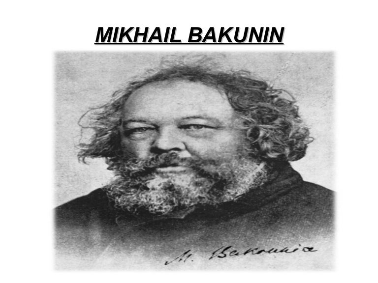 Mikhail bakunin