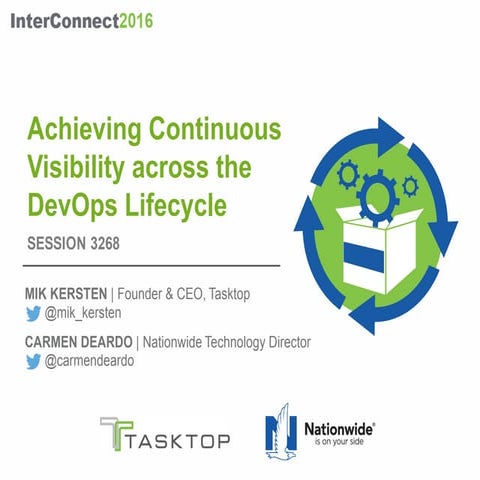 Achieving Continuous Visibility Across the DevOps Lifecycle