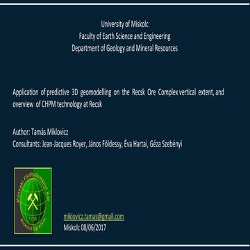 Miklovicz thesis defence 2017