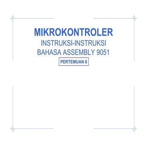 Mikrokontroler pertemuan 5