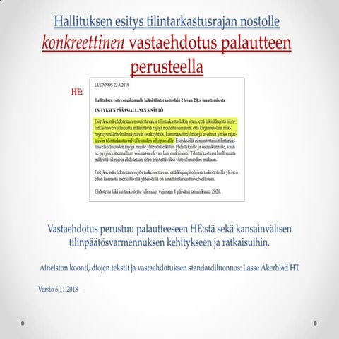 Mikrolle kevyempi tarkastus  HE:lle vastaehdotus 6.11. versio 1.0f