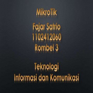 MikroTik